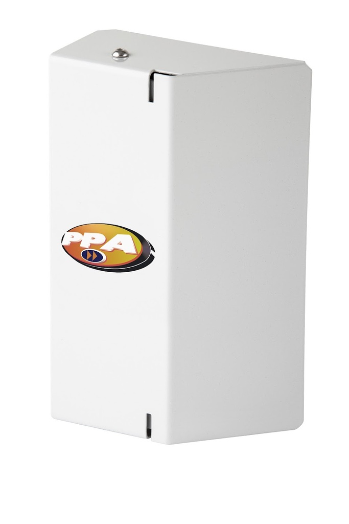 CERRADURA ELECTROIMAN P200 12V BLANCA (CON SENSOR Y KIT UNIVERSAL)