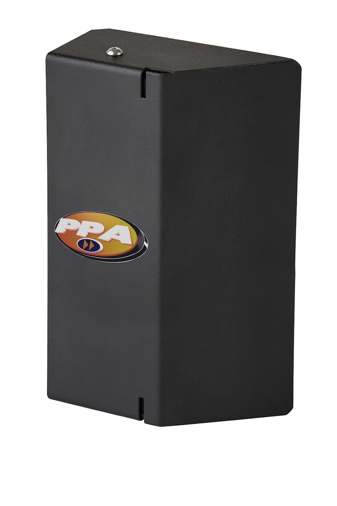CERRADURA ELECTROIMAN P200 12V NEGRA (CON SENSOR Y KIT UNIVERSAL)
